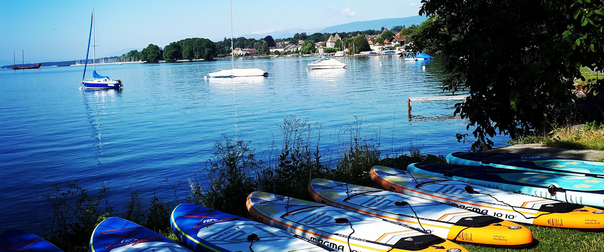 VENEZ VOUS AMUSER SUR LE LAC !