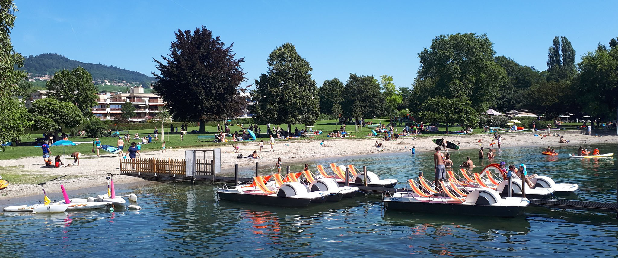 LA PLAGE DE ROLLE