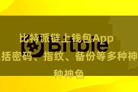 比特派链上钱包App  包括密码、指纹、备份等多种神色